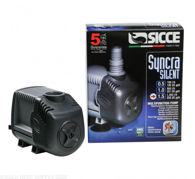 Sicce Syncra Silent Multifunction Pump 1.5 or 3.5