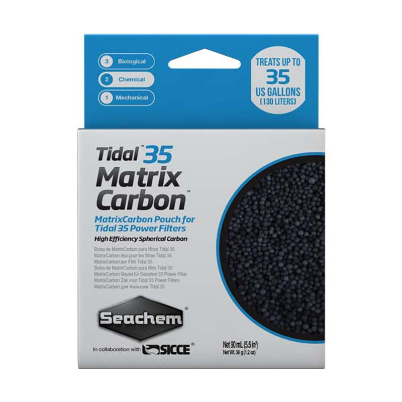 Seachem Tidal 35 Matrix Carbon Pouch for the Tidal 35 External Filter
