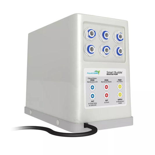 RODI Equipment : Aqualife Smart Buddie Booster Pump for 50-100 GPD RO Systems