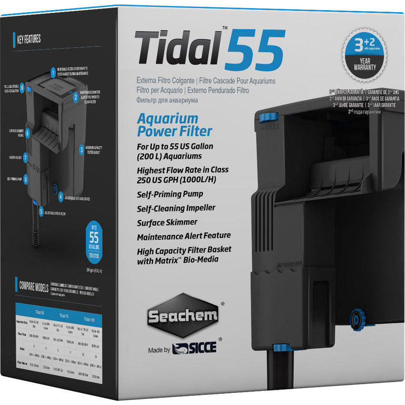 Seachem Tidal 55 External Filter by Sicce