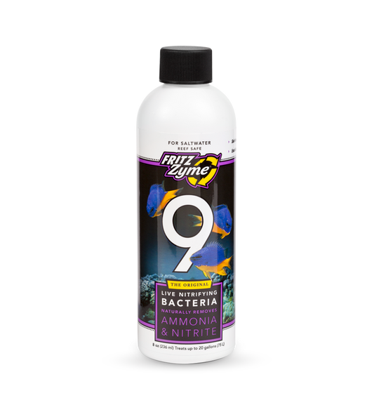 Additives : FritzZyme : 9 Saltwater Nitrifying Bacteria : 8oz